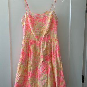 Lilly Pulitzer Spaghetti Strap Dress with Tie Back